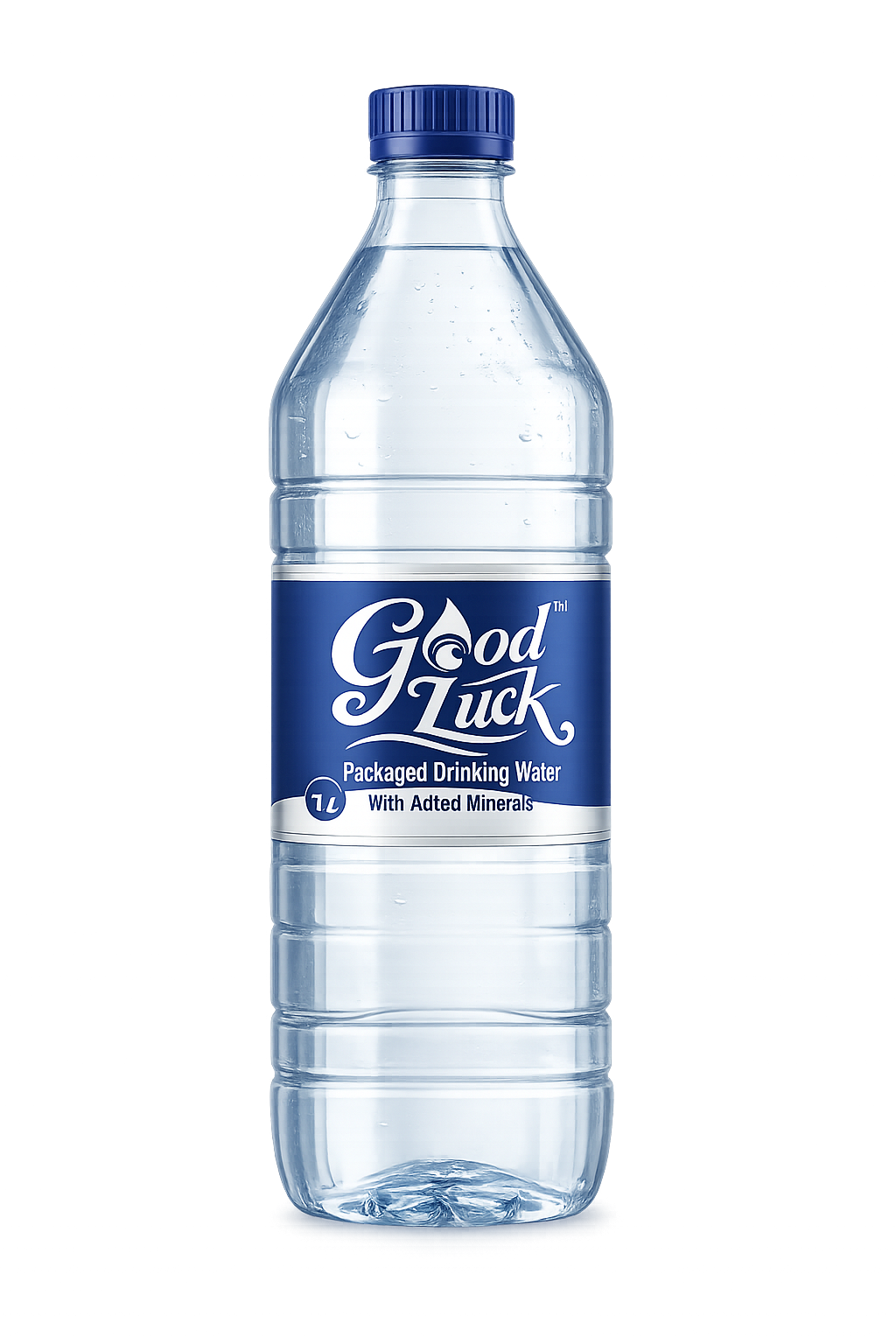 Good Luck 1 Litre packaged drinking water bottle