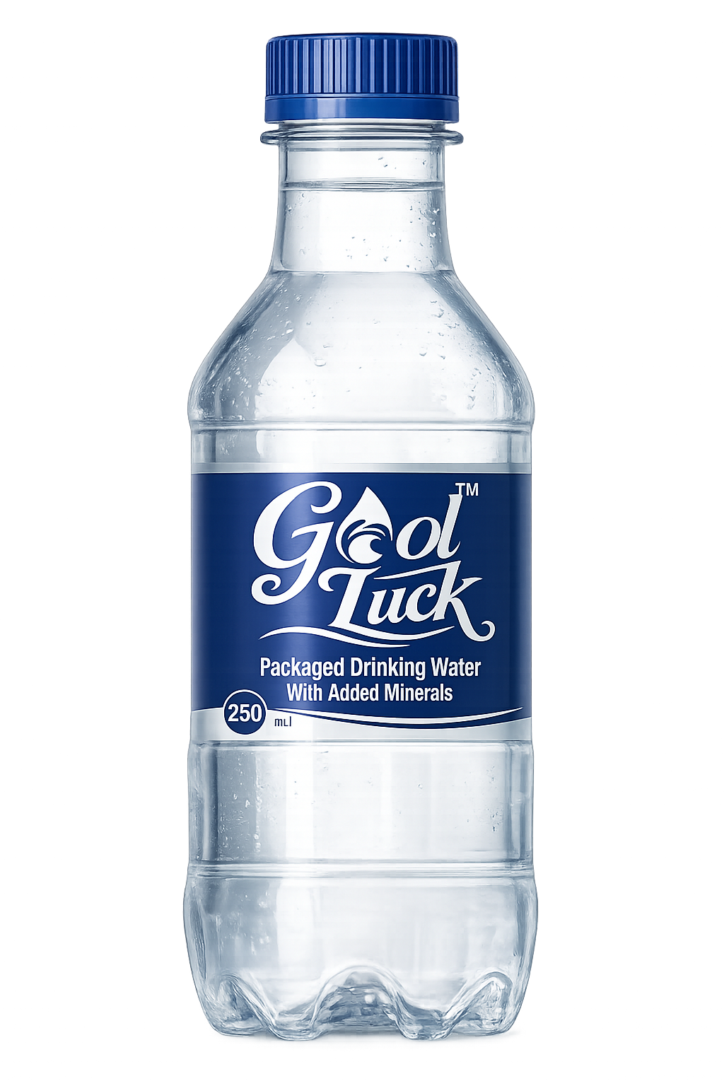 Good Luck 250 ml packaged drinking water bottle