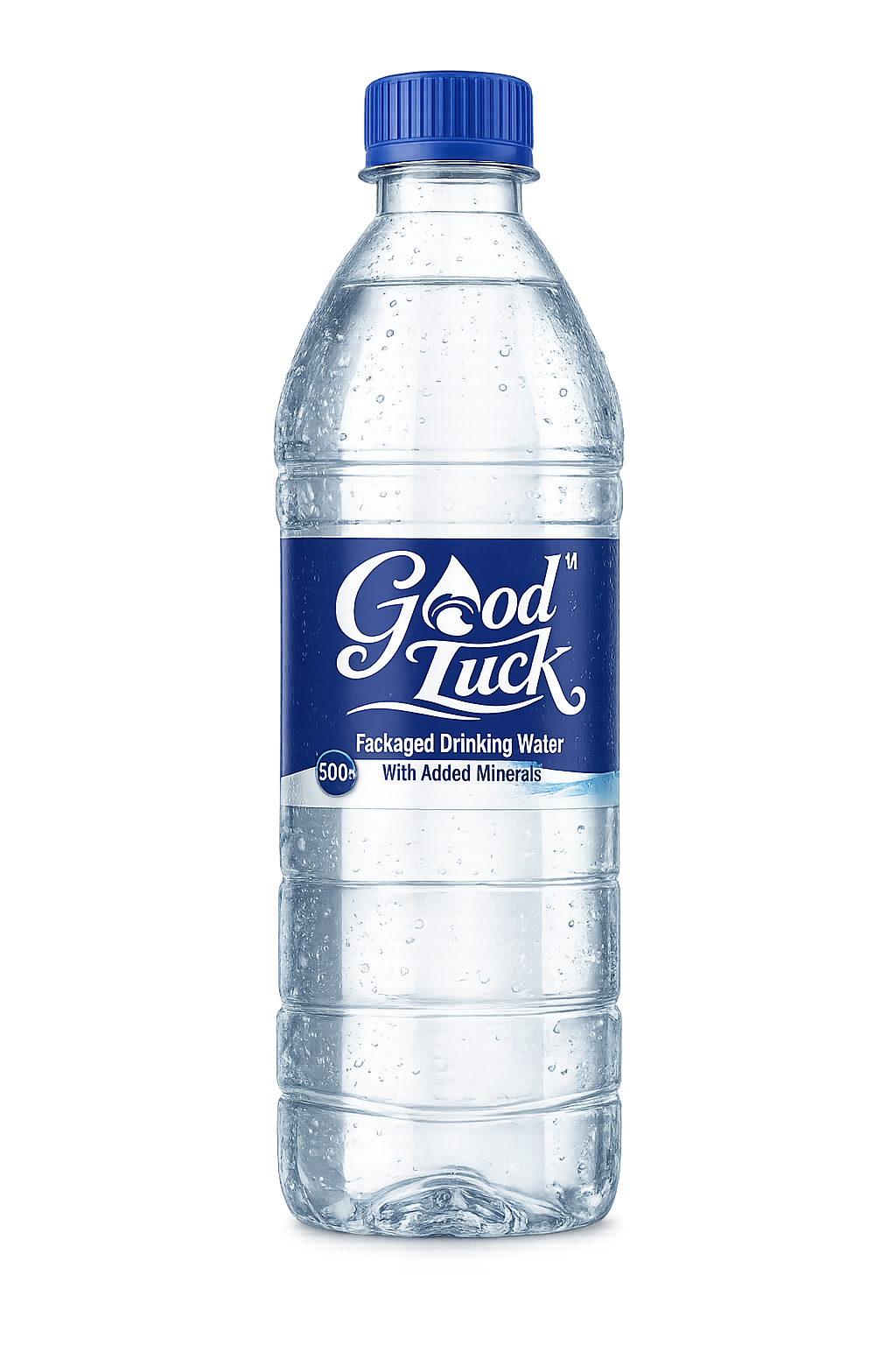 Good Luck 500 ml packaged drinking water bottle